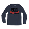 911 dispatcher heroes black logo Long Sleeve Shirts