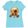 jakku sunset Ladies Fitted T-Shirt