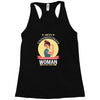 underestimate woman Racerback Tank