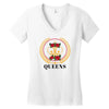Queens Crown Women's V-Neck T-Shirt
