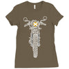 biker Ladies Fitted T-Shirt