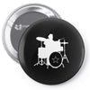 music Pin-back button
