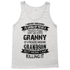 Super Cool Granny Of A Freaking Awesome Grandson Tank Top