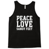 peace. love. sandy feet. Tank Top