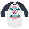 Thyroid Cancer Warrior 3/4 Sleeve Shirt