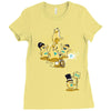 playing with monsters Ladies Fitted T-Shirt