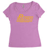 polymer records, ideal gift or birthday present funny Women's Triblend Scoop T-shirt