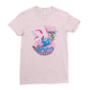 over 9000 80's Ladies Fitted T-Shirt
