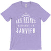 les reines naissent en janvier T-Shirt