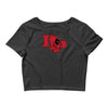 fight! red mercs, fight! Crop Top