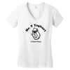mr t yoghurt a petits filous Women's V-Neck T-Shirt