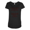 goog mom great mom Maternity Scoop Neck T-shirt