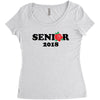 Senior 2018 Women's Triblend Scoop T-shirt
