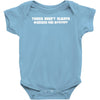 things aren't always black and white computer geek Baby Bodysuit