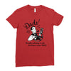 funny dad Ladies Fitted T-Shirt