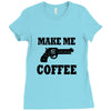 make me coffee Ladies Fitted T-Shirt