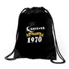 queens are born in 1970 Drawstring Bags