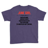 June Girl Hated By Many Youth Tee