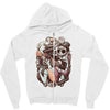 nightmare de los muertos Zipper Hoodie