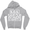 S.O.S. Save Our Students Zipper Hoodie