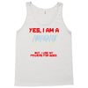 yes i am a firefighter Tank Top