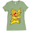 pikacu Ladies Fitted T-Shirt