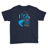 i fish so i don't choke Youth Tee