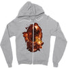 the fastest space ship Zipper Hoodie