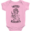merry krampus Baby Onesie