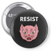 resist Pin-back button