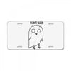 i can't sleep License Plate