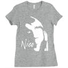 nico retro velvet underground in stock Ladies Fitted T-Shirt