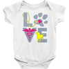 love teal best trending Baby Bodysuit
