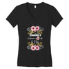 Daddy's Girl Women's V-Neck T-Shirt