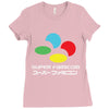 snes super famicom colours Ladies Fitted T-Shirt
