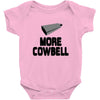 snl more cowbell Baby Onesie