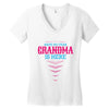 Have No Fear Grandma Is Here Women's V-Neck T-Shirt