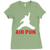 air pun big pun logo Ladies Fitted T-Shirt