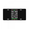 merry litmas License Plate