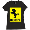 unicorn Ladies Fitted T-Shirt