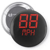 back to the future movie inspired tshirt Pin-back button