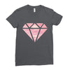 daimond Ladies Fitted T-Shirt