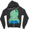 monster shirt 1 comp Zipper Hoodie