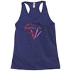 Galaxy diamond Racerback Tank