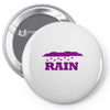 rain Pin-back button