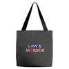 law &amp; mordor Tote Bags