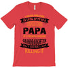 Super Cool Papa Of A Freaking Awesome Granddaughter T-Shirt
