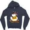 i dont want to job Zipper Hoodie