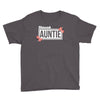blessed aunitie with flower white color Youth Tee