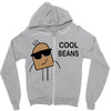 cool beans Zipper Hoodie